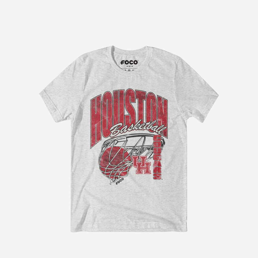 Houston Cougars Script Swish T-Shirt FOCO S - FOCO.com