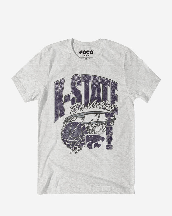 Kansas State Wildcats Script Swish T-Shirt FOCO S - FOCO.com