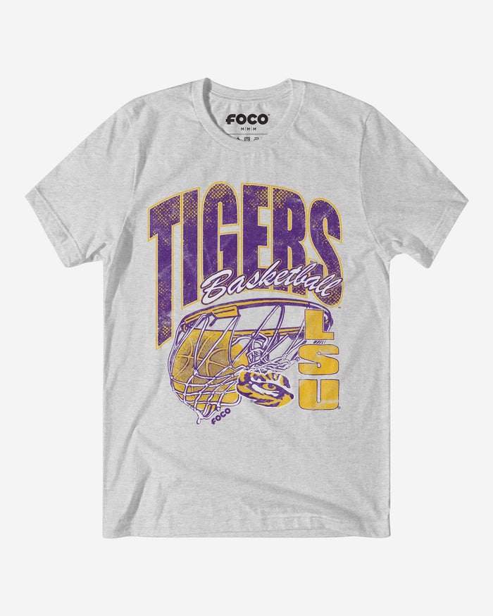 LSU Tigers Script Swish T-Shirt FOCO S - FOCO.com