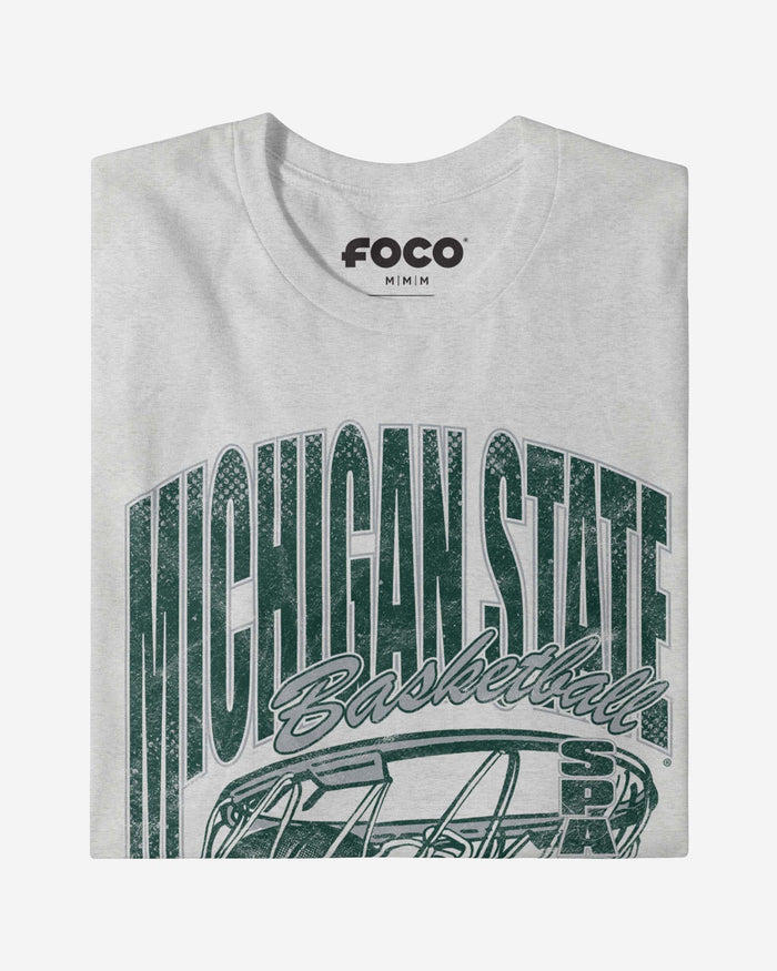 Michigan State Spartans Script Swish T-Shirt FOCO - FOCO.com