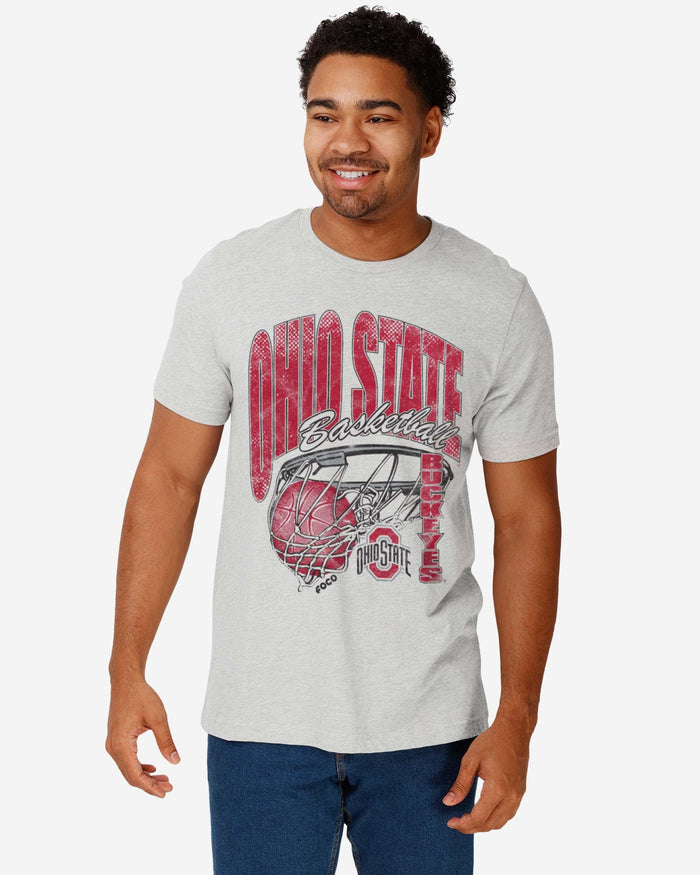 Ohio State Buckeyes Script Swish T-Shirt FOCO - FOCO.com