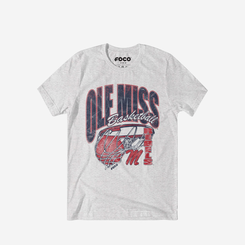 Ole Miss Rebels Script Swish T-Shirt FOCO S - FOCO.com