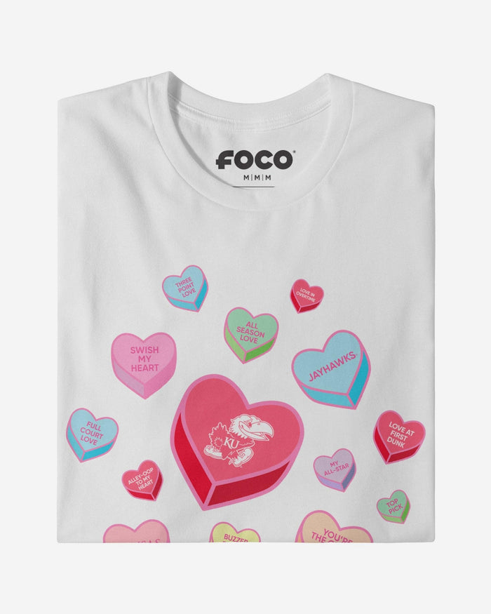 Kansas Jayhawks Sweet Talk T-Shirt FOCO S - FOCO.com
