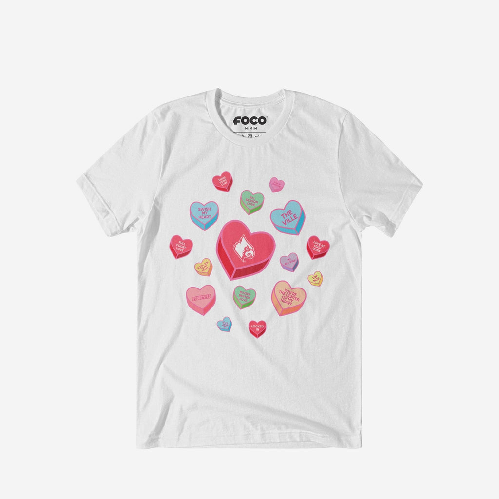 Louisville Cardinals Sweet Talk T-Shirt FOCO S - FOCO.com
