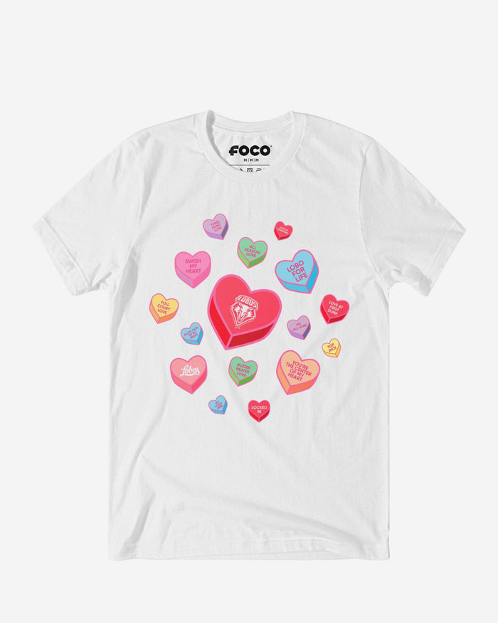 New Mexico Lobos Sweet Talk T-Shirt FOCO S - FOCO.com