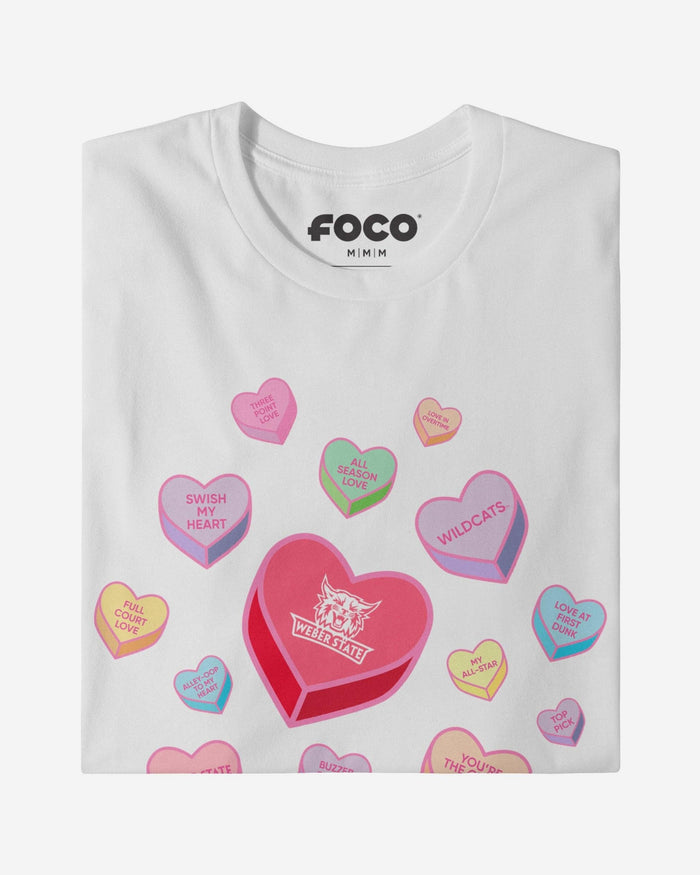 Weber State Wildcats Sweet Talk T-Shirt FOCO S - FOCO.com