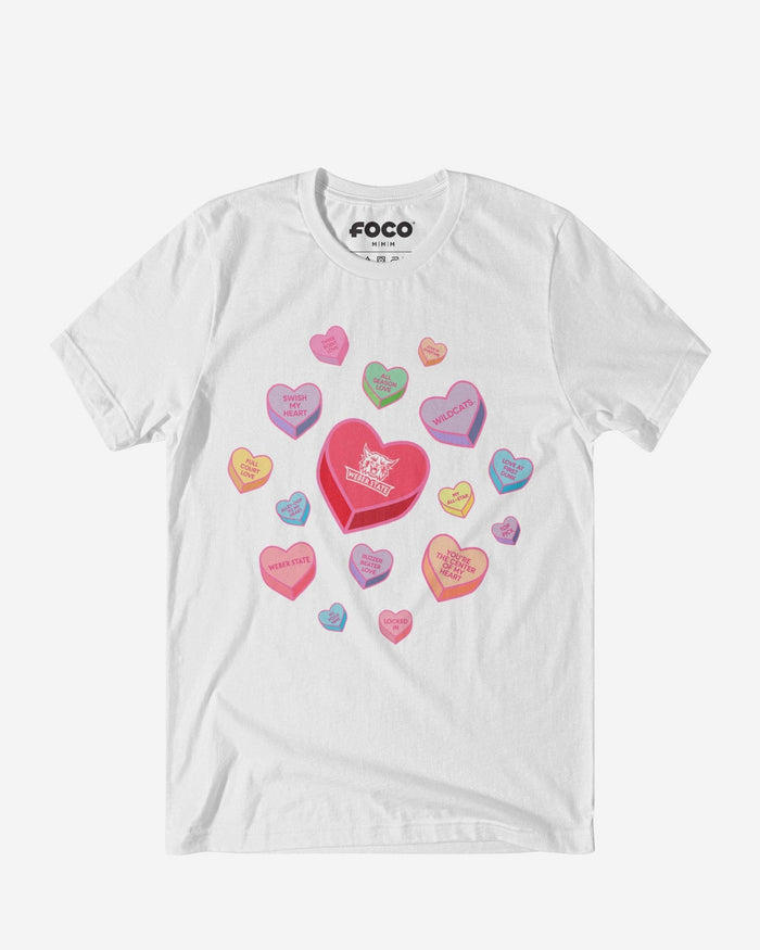 Weber State Wildcats Sweet Talk T-Shirt FOCO S - FOCO.com