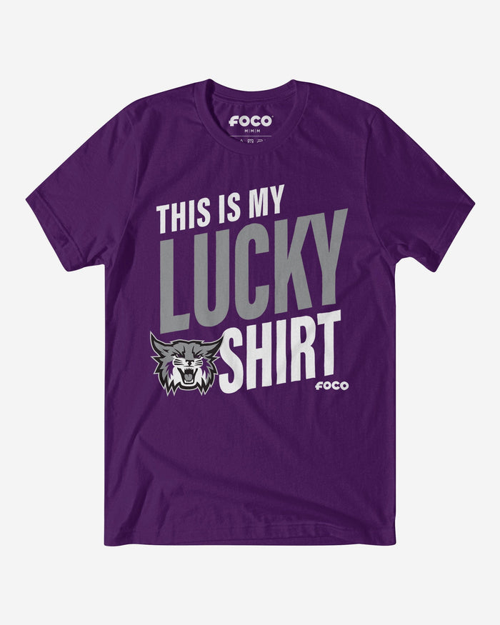 Weber State Wildcats This Is My Lucky T-Shirt FOCO S - FOCO.com