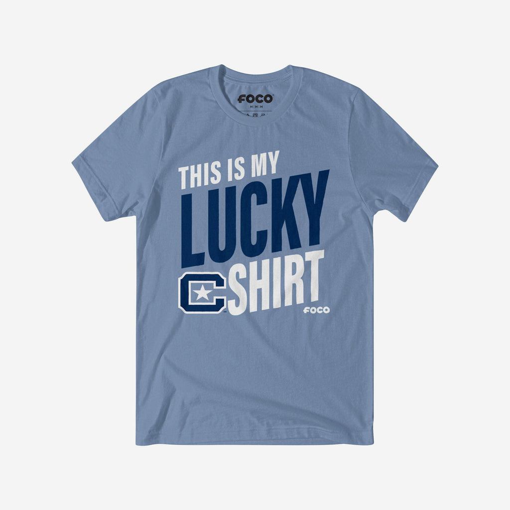 Citadel Bulldogs This Is My Lucky T-Shirt FOCO S - FOCO.com