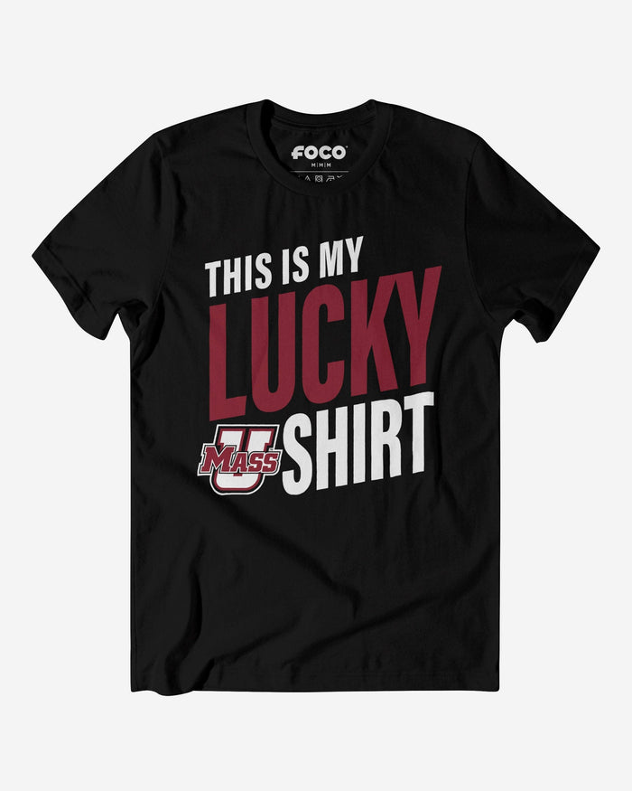 UMass Minutemen This Is My Lucky T-Shirt FOCO S - FOCO.com
