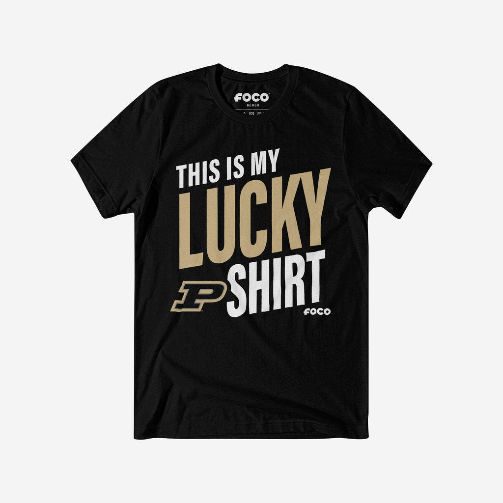 Purdue Boilermakers This Is My Lucky T-Shirt FOCO S - FOCO.com