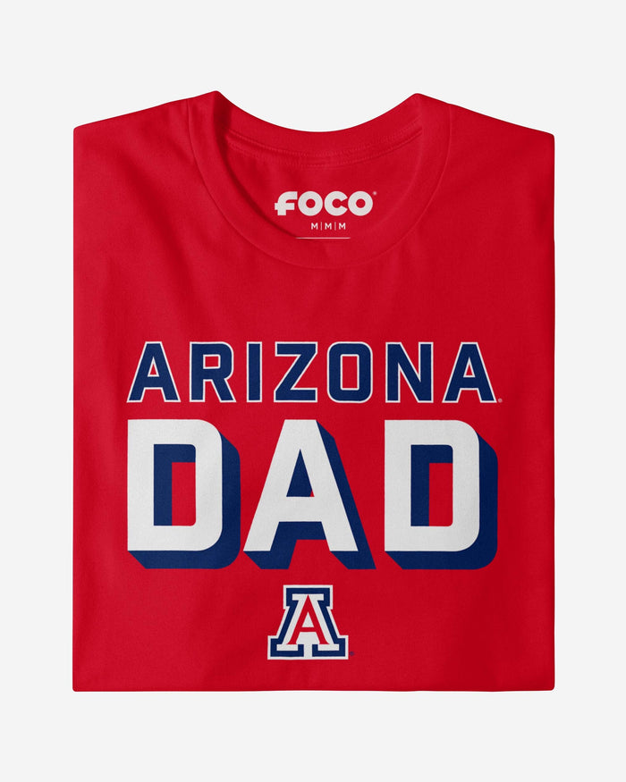 Arizona Wildcats Team Dad T-Shirt FOCO - FOCO.com