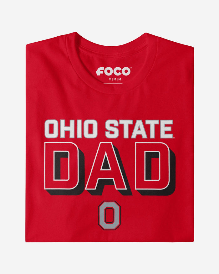 Ohio State Buckeyes Team Dad T-Shirt FOCO - FOCO.com
