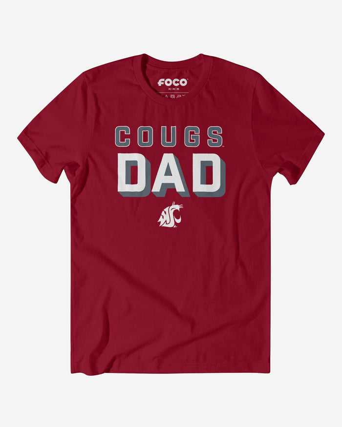 Washington State Cougars Team Dad T-Shirt FOCO S - FOCO.com