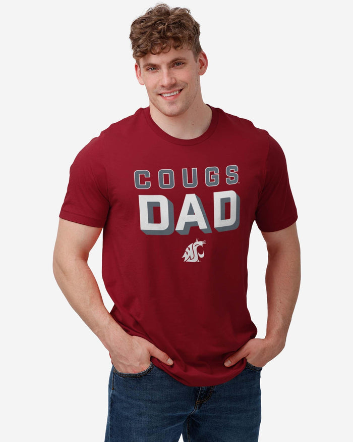 Washington State Cougars Team Dad T-Shirt FOCO - FOCO.com