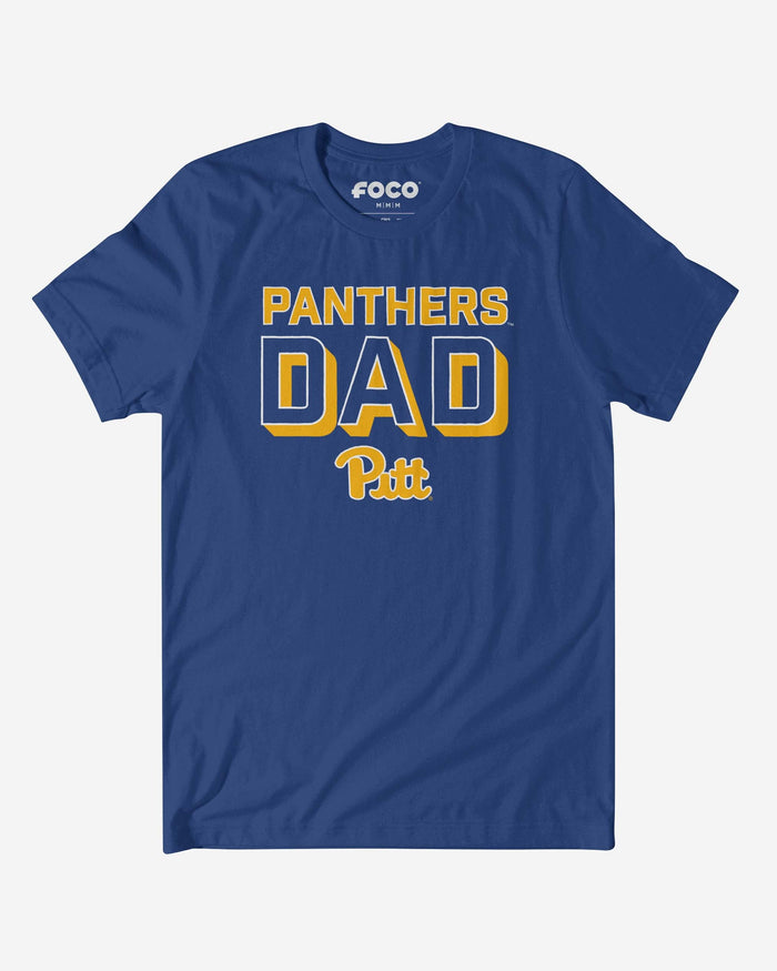 Pittsburgh Panthers Team Dad T-Shirt FOCO S - FOCO.com