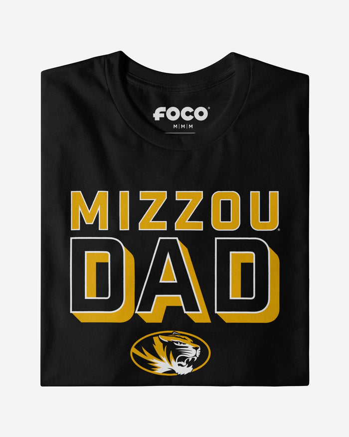 Missouri Tigers Team Dad T-Shirt FOCO - FOCO.com