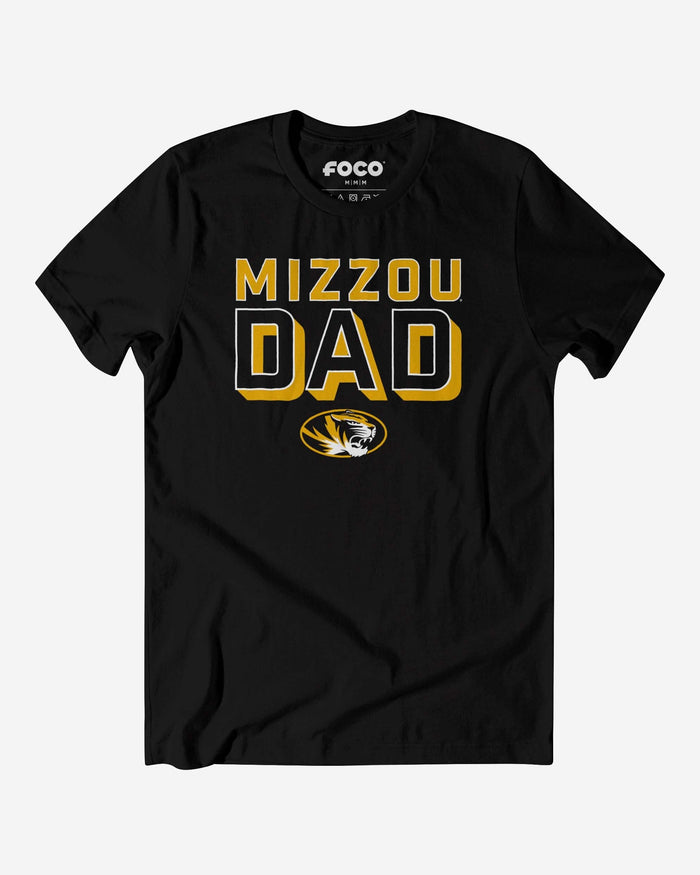 Missouri Tigers Team Dad T-Shirt FOCO S - FOCO.com