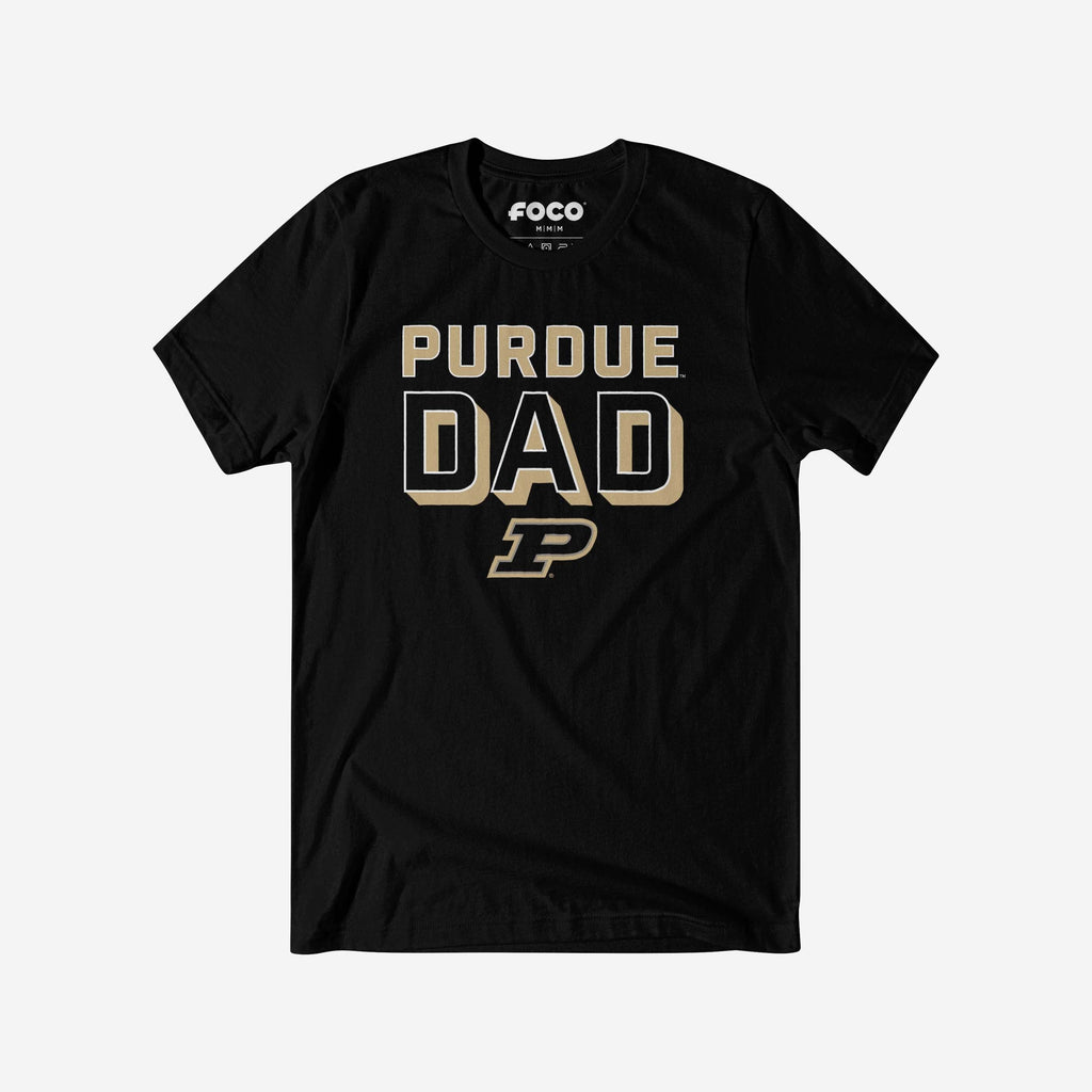 Purdue Boilermakers Team Dad T-Shirt FOCO S - FOCO.com