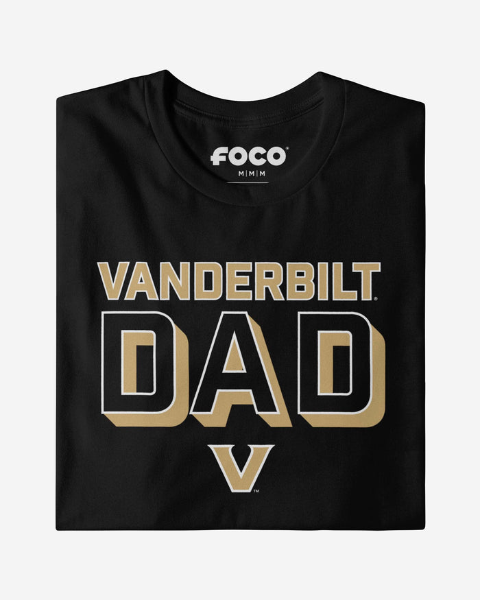 Vanderbilt Commodores Team Dad T-Shirt FOCO - FOCO.com