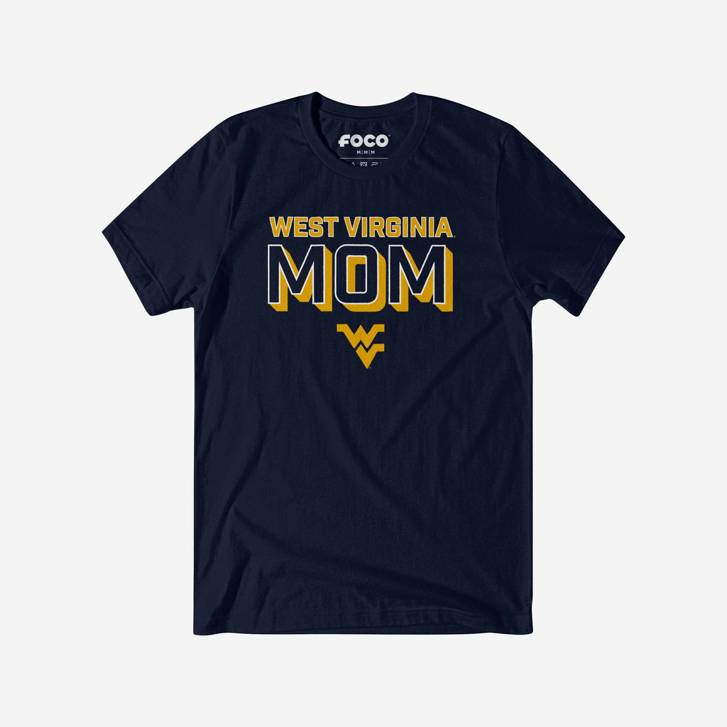 West Virginia Mountaineers Team Mom T-Shirt FOCO S - FOCO.com
