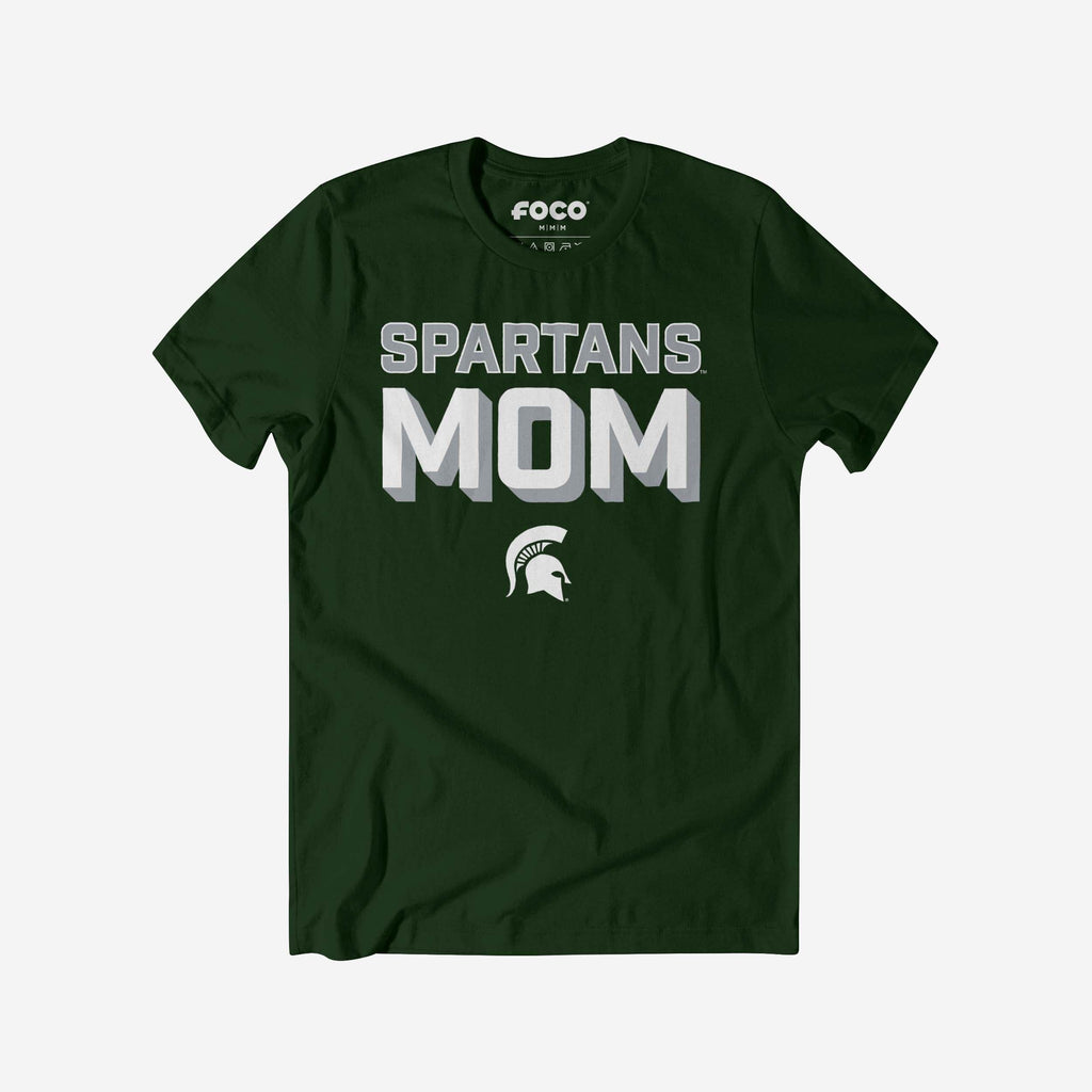 Michigan State Spartans Team Mom T-Shirt FOCO S - FOCO.com