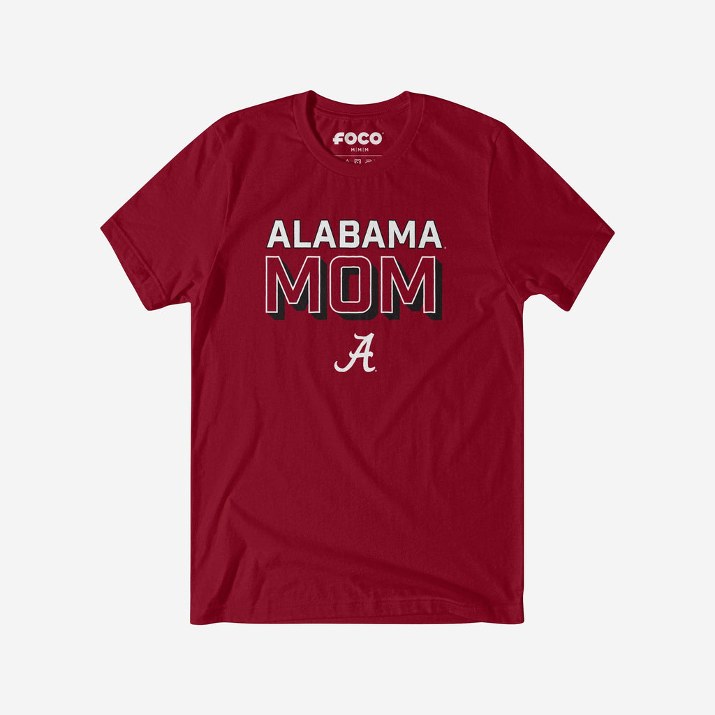Alabama Crimson Tide Team Mom T-Shirt FOCO S - FOCO.com