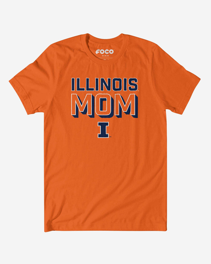 Illinois Fighting Illini Team Mom T-Shirt FOCO S - FOCO.com