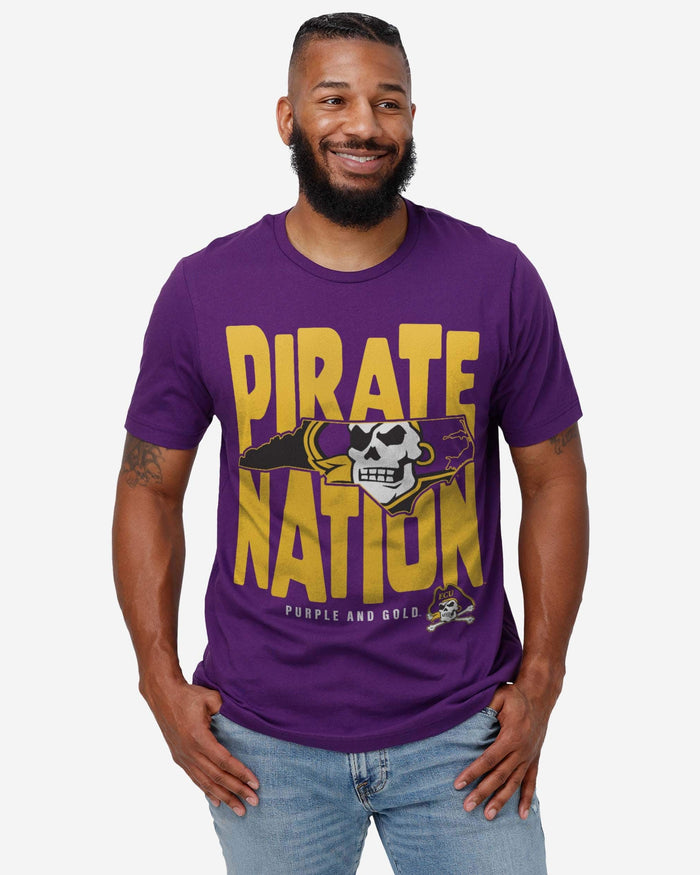 East Carolina Pirates Nation T-Shirt FOCO - FOCO.com