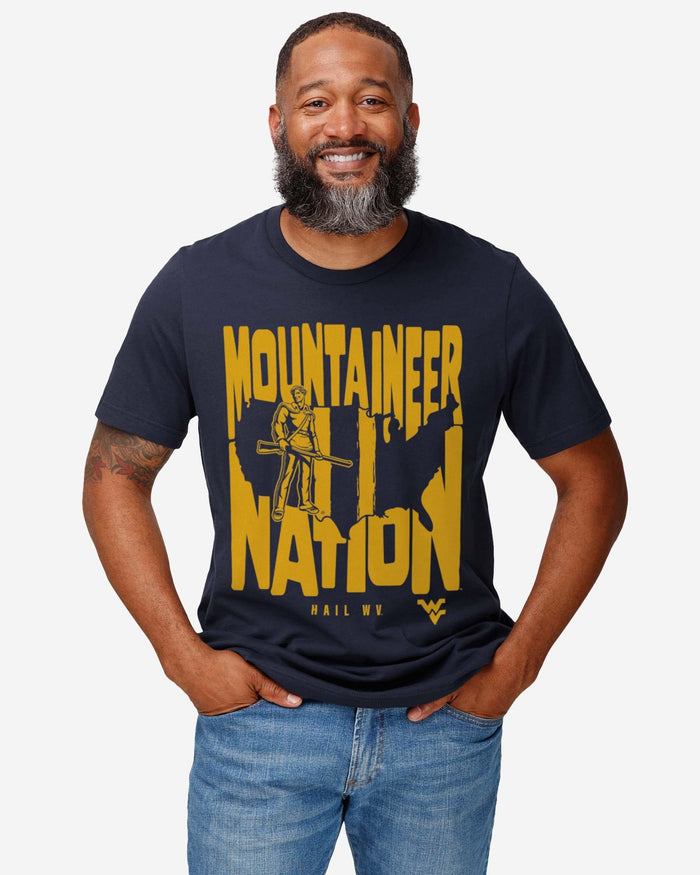 West Virginia Mountaineers Nation T-Shirt FOCO - FOCO.com