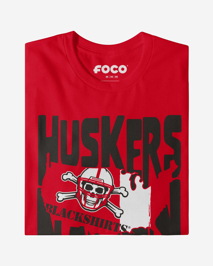 Nebraska Cornhuskers Nation T-Shirt FOCO - FOCO.com