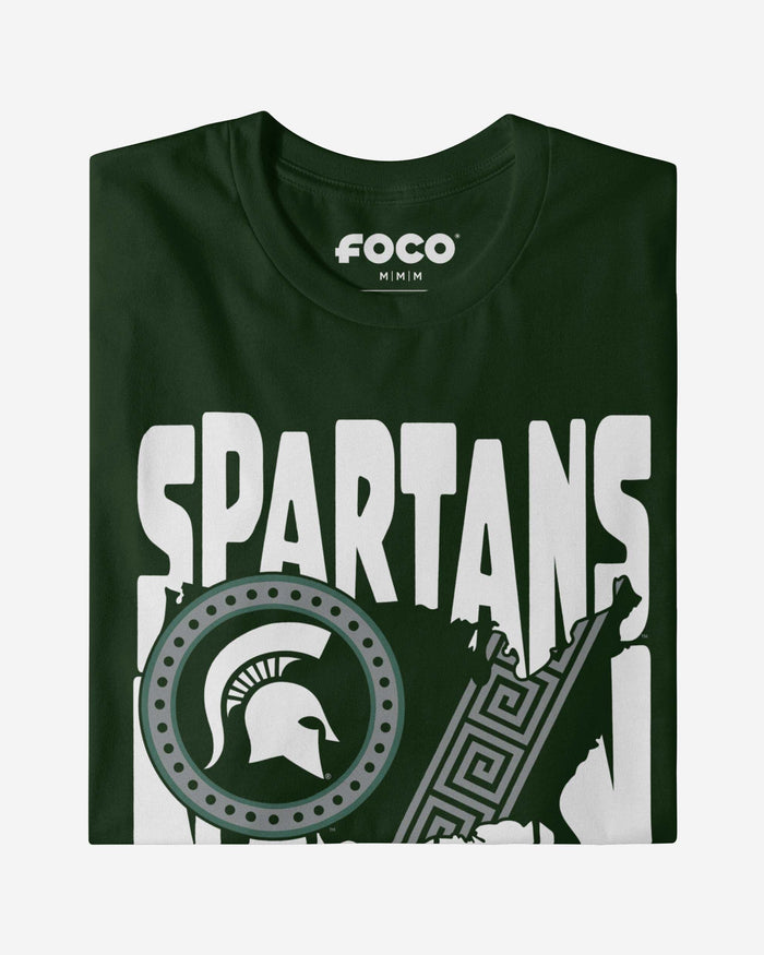 Michigan State Spartans Nation T-Shirt FOCO - FOCO.com