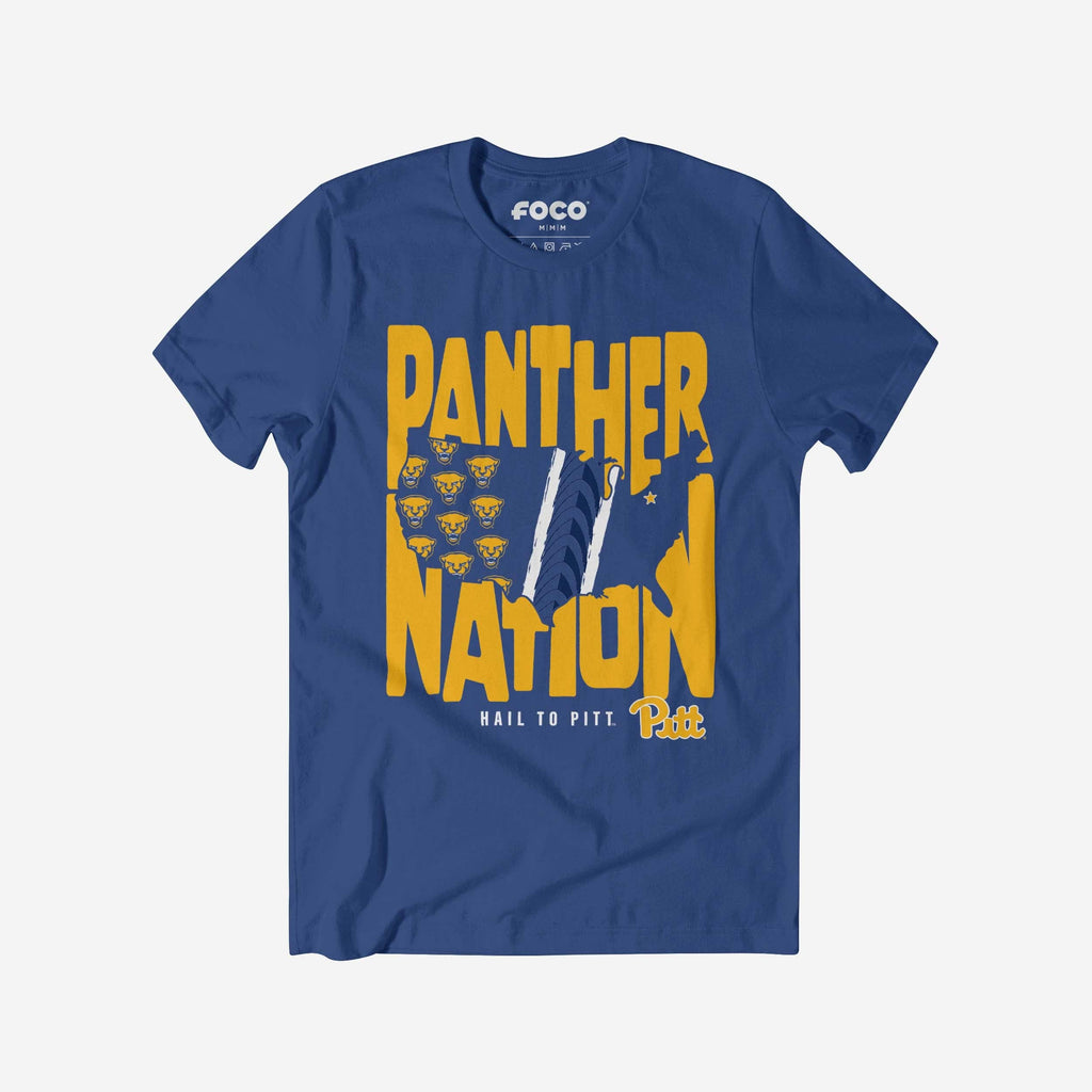 Pittsburgh Panthers Nation T-Shirt FOCO S - FOCO.com