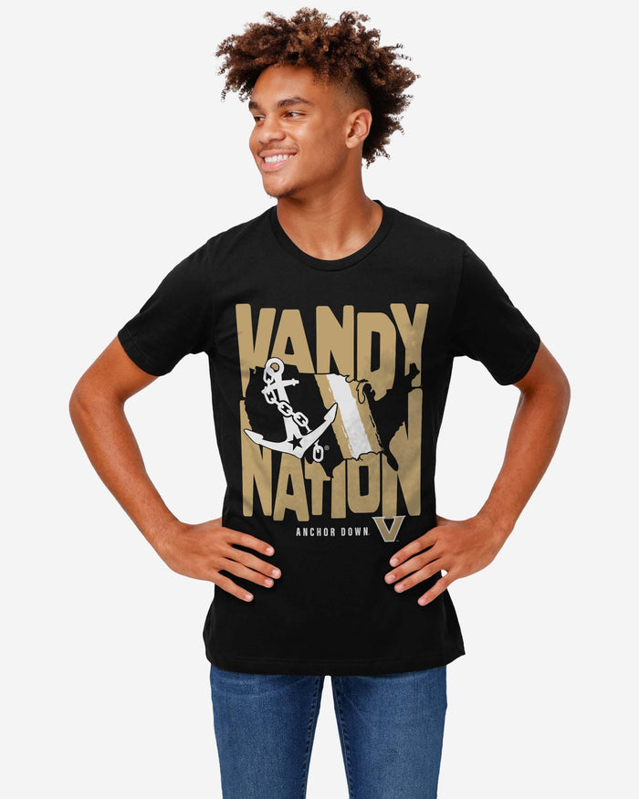 Vanderbilt Commodores Nation T-Shirt FOCO - FOCO.com