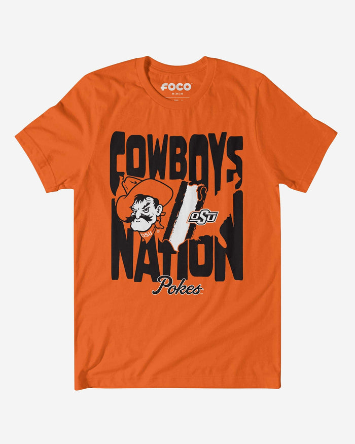 Oklahoma State Cowboys Nation T-Shirt FOCO S - FOCO.com