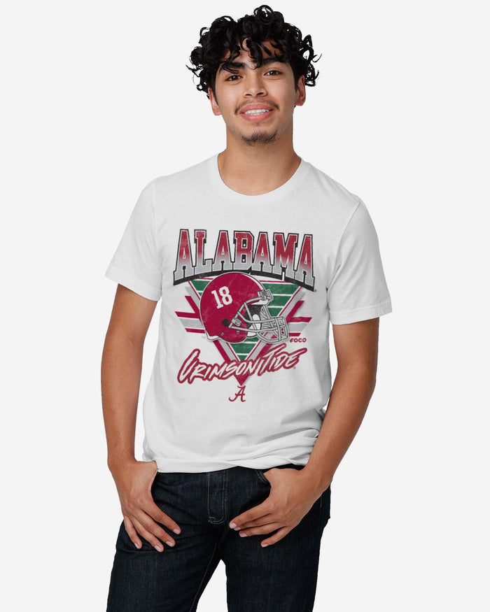 Alabama Crimson Tide Triangle Vintage T-Shirt FOCO - FOCO.com