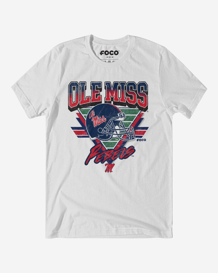 Ole Miss Rebels Triangle Vintage T-Shirt FOCO S - FOCO.com