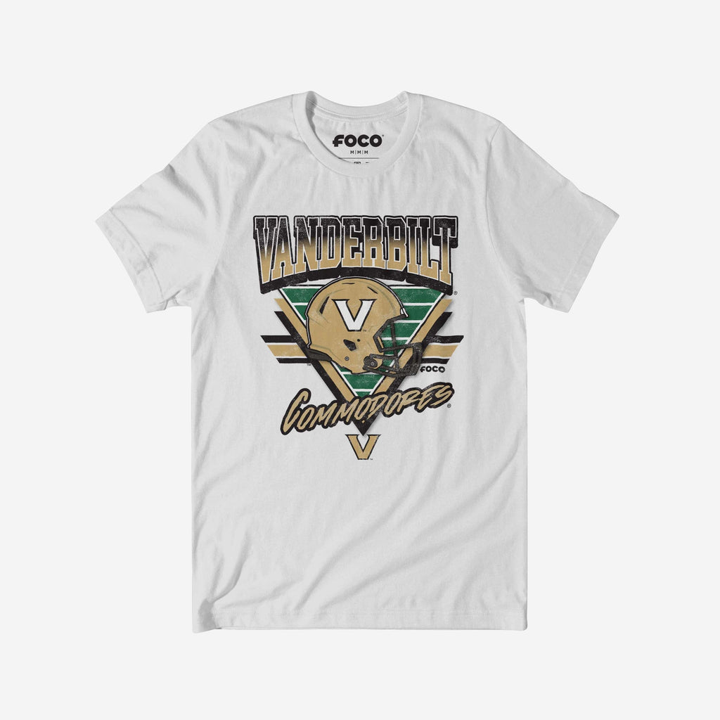 Vanderbilt Commodores Triangle Vintage T-Shirt FOCO S - FOCO.com