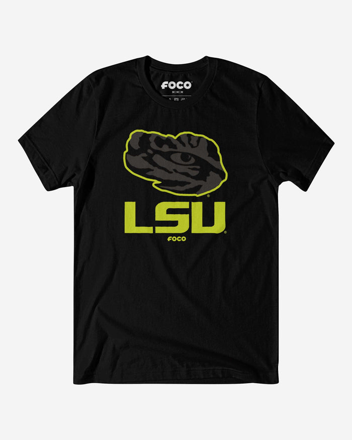 LSU Tigers Highlight Reel T-Shirt FOCO Black/Volt S - FOCO.com