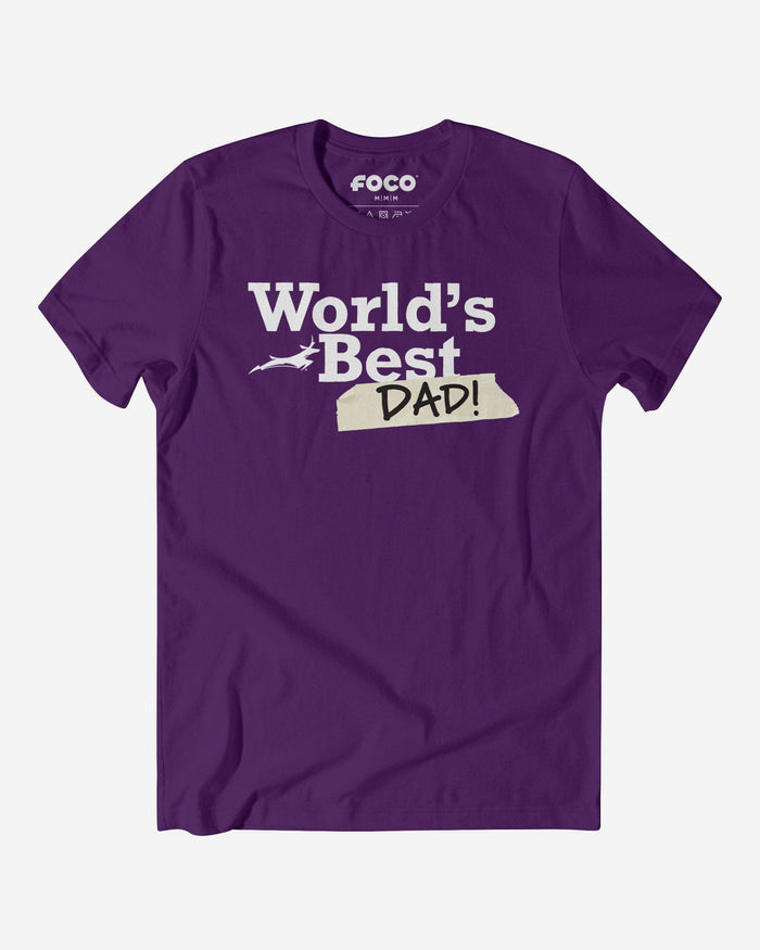 Grand Canyon Antelopes World's Best Dad T-Shirt FOCO S - FOCO.com