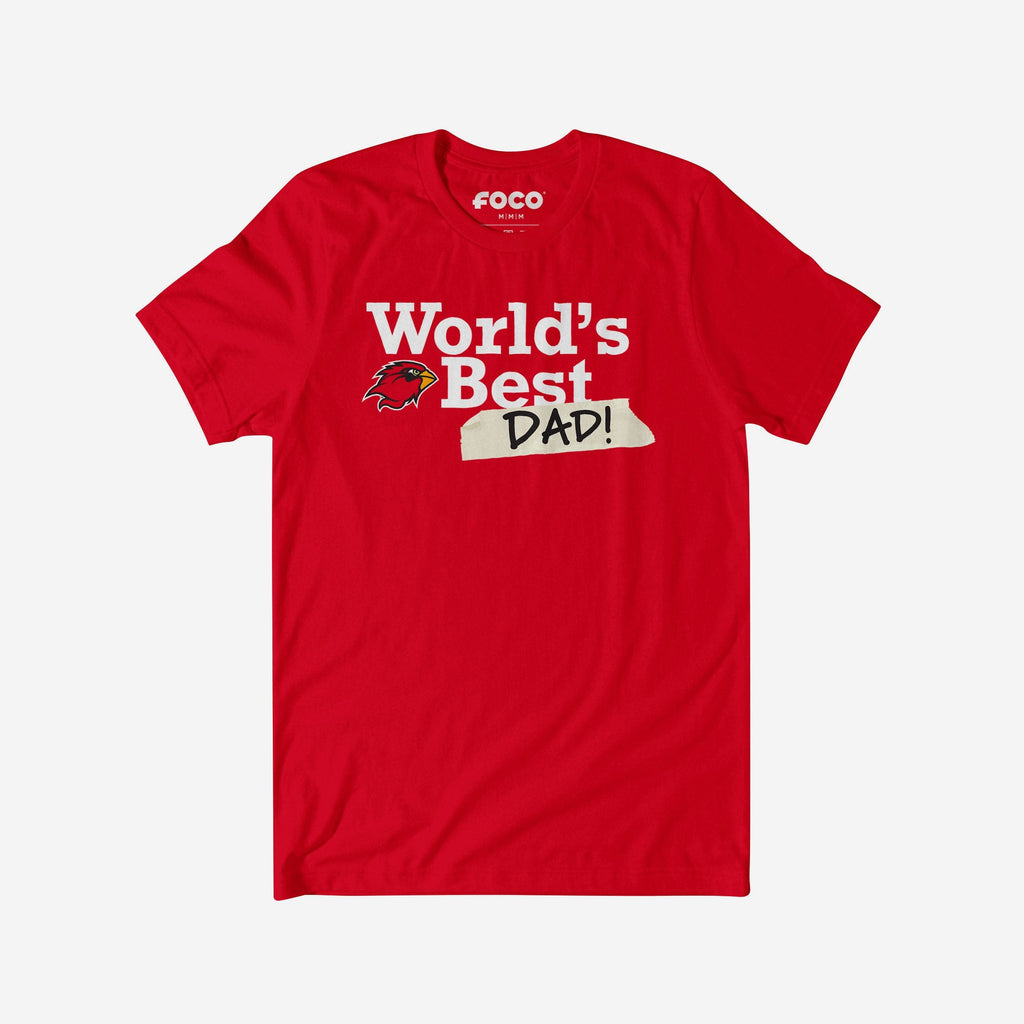 Lamar Cardinals World's Best Dad T-Shirt FOCO S - FOCO.com