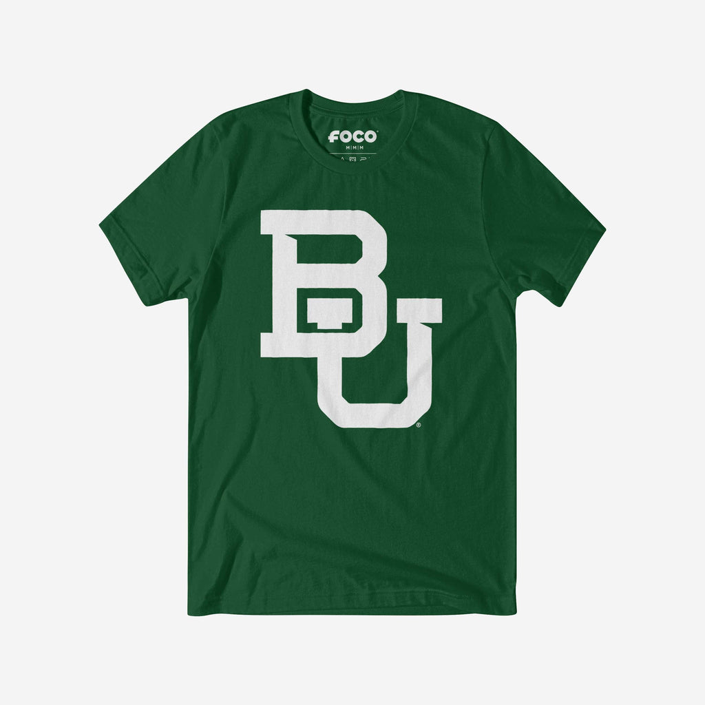 Baylor Bears White Logo T-Shirt FOCO S - FOCO.com