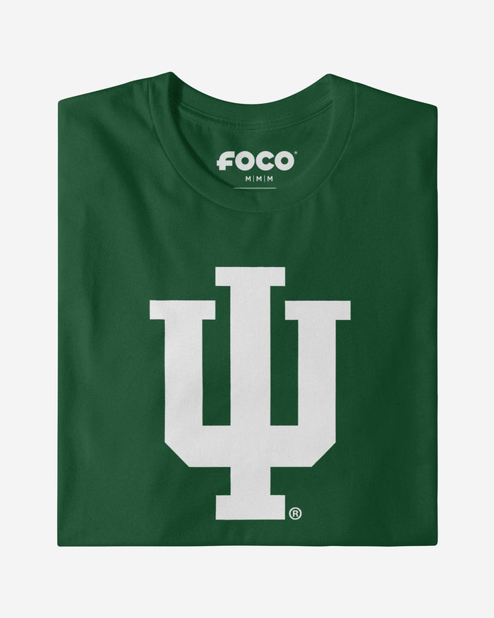 Indiana Hoosiers White Logo T-Shirt FOCO - FOCO.com