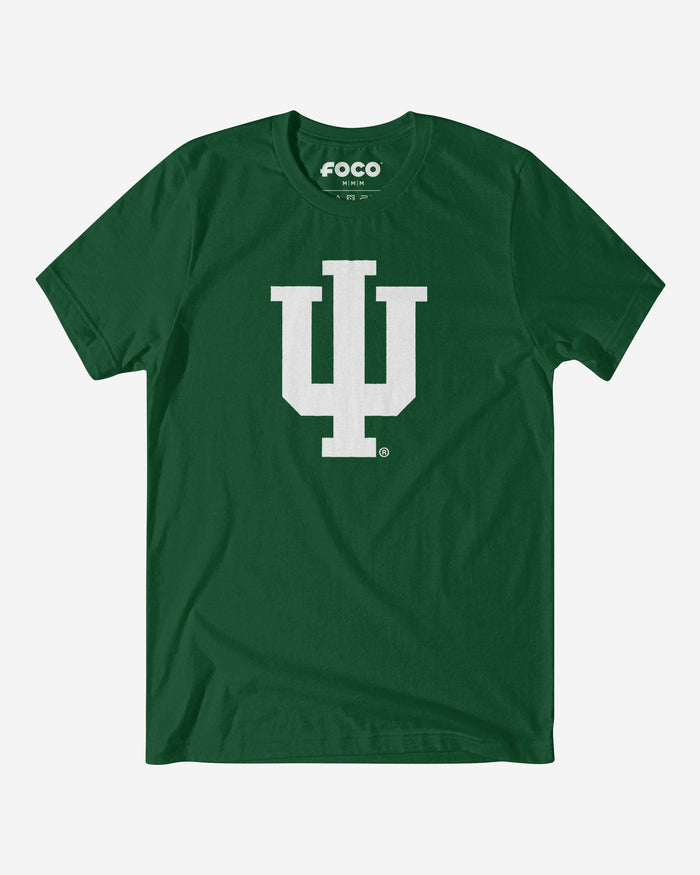 Indiana Hoosiers White Logo T-Shirt FOCO S - FOCO.com