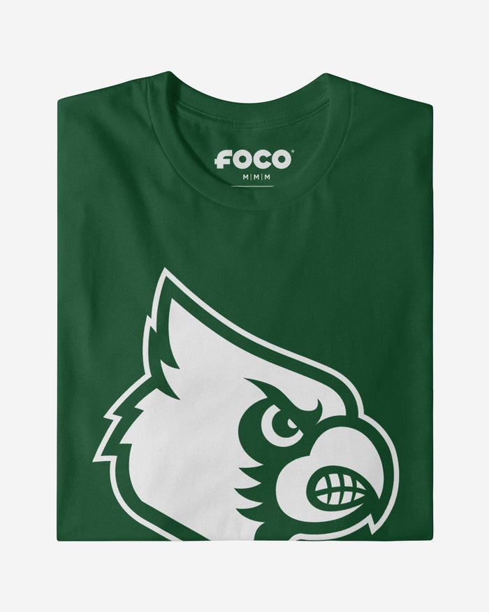 Louisville Cardinals White Logo T-Shirt FOCO - FOCO.com