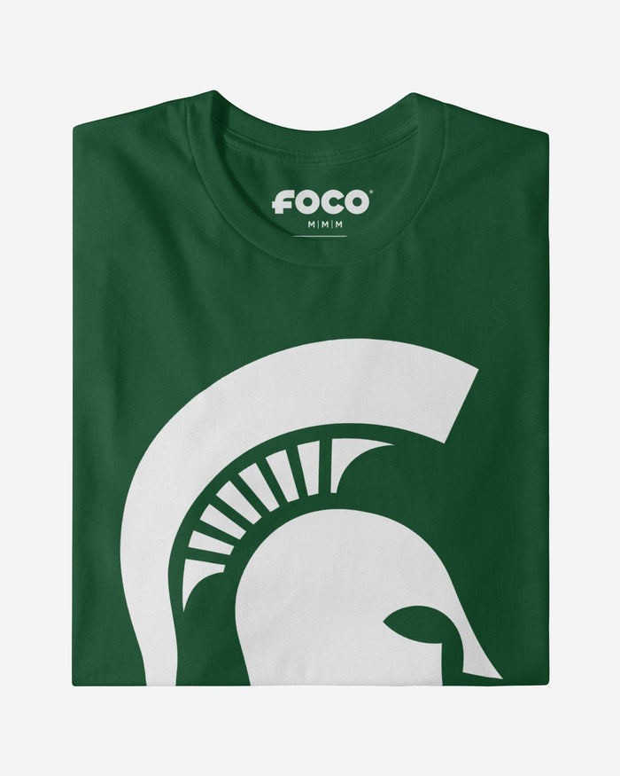 Michigan State Spartans White Logo T-Shirt FOCO - FOCO.com