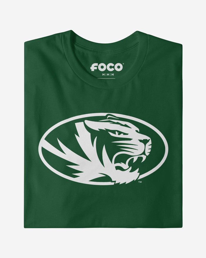 Missouri Tigers White Logo T-Shirt FOCO - FOCO.com