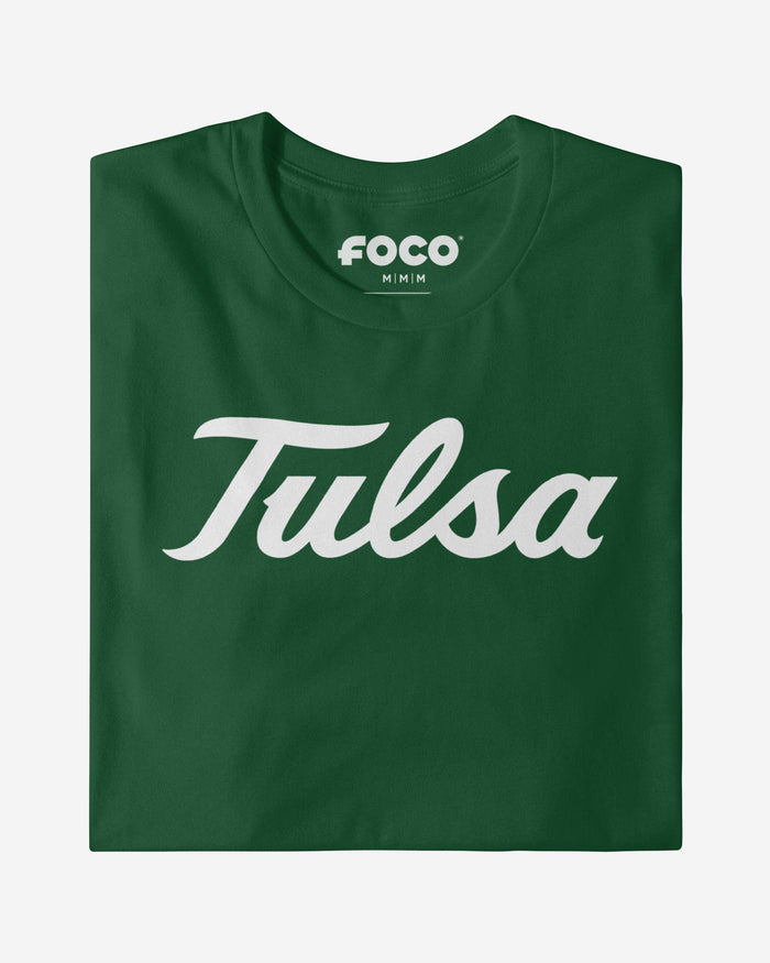 Tulsa Golden Hurricane White Logo T-Shirt FOCO - FOCO.com