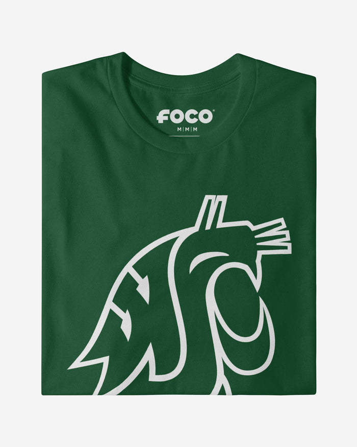 Washington State Cougars White Logo T-Shirt FOCO - FOCO.com