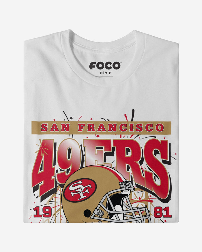 San Francisco 49ers Super Bowl XVI Champions T-Shirt FOCO - FOCO.com